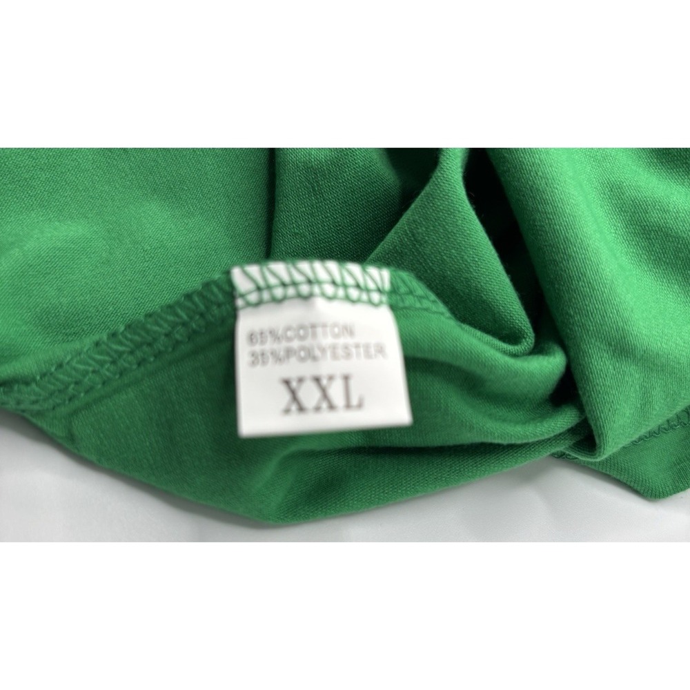 NEW Green Tee Shirt Happy St Patricks Day size plus‎ XXL 2XL - Picture 8 of 9